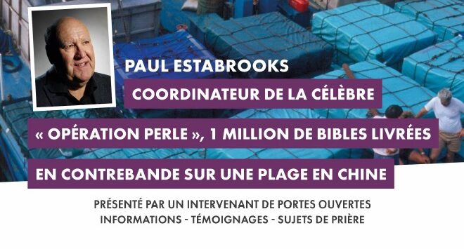 Soirée témoignage-Paul ESTABROOKS/Portes Ouvertes