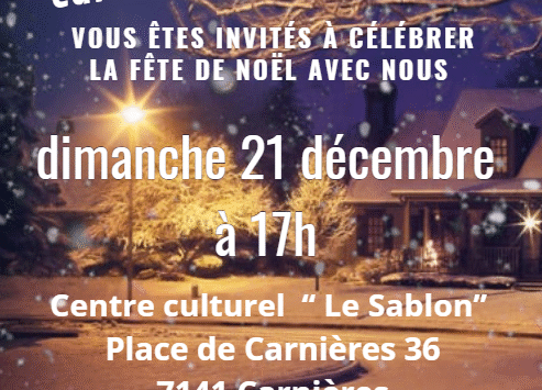 Fête de Noël (Eglise Protestante de Carnieres)