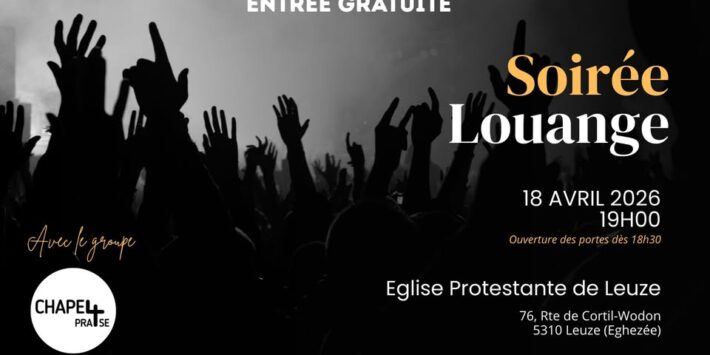 Soirée Louange CHAPELFORPRAISE