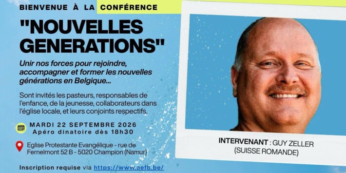 Conférence AEFB avec Guy Zeller – « Nouvelles générations »