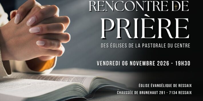 Rencontre de Prière des Églises de la Pastorale du Centre