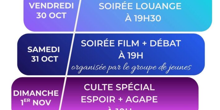 Week-end de l&rsquo;Espoir